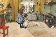 Carl Larsson The Kitchen china oil painting reproduction